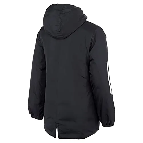 Adidas Girls' Insulated Parka Jacket, Black, S(7/8)