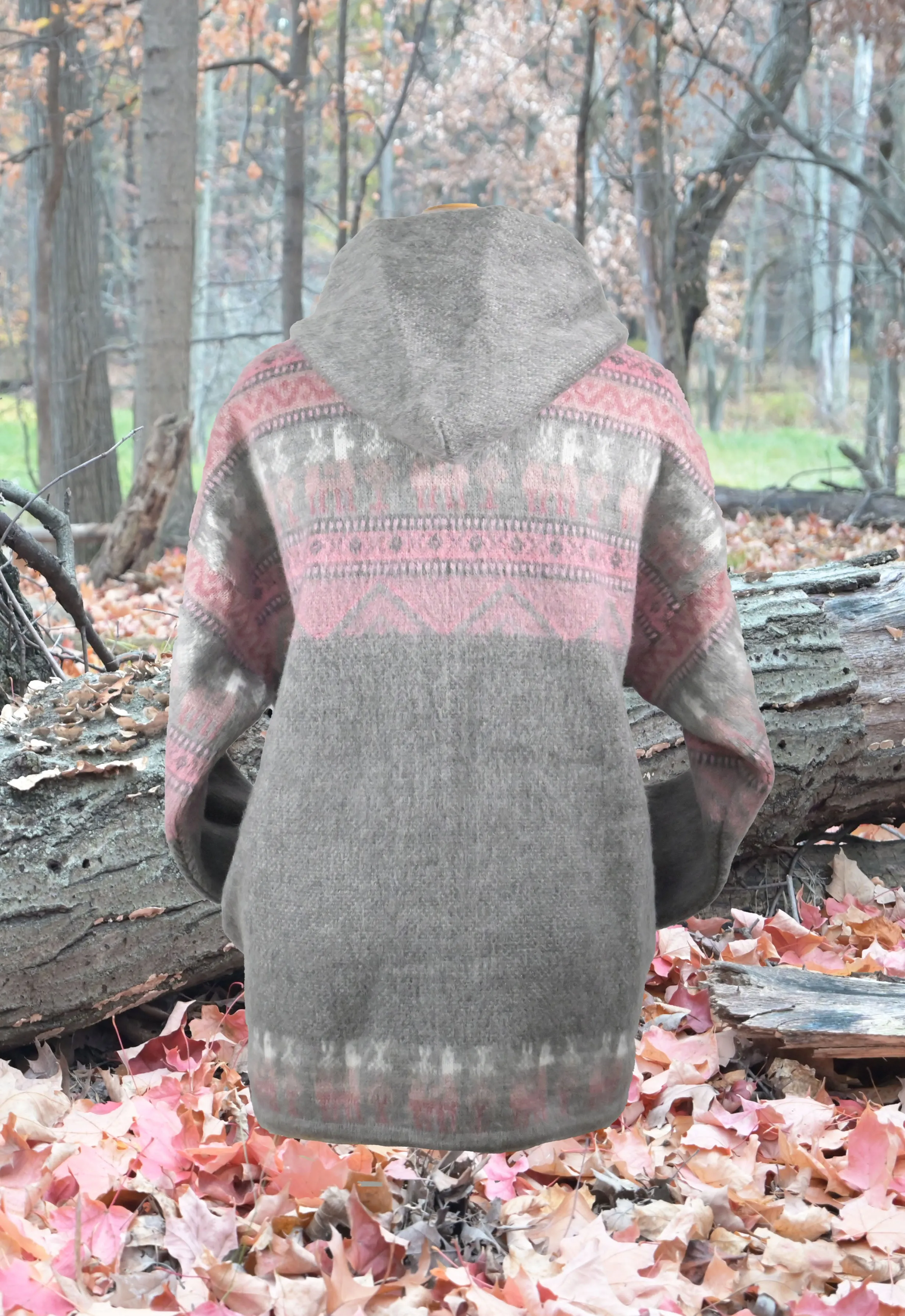 AlpacaChill pink llama   Heavyweight  Alpaca blend Hoodie