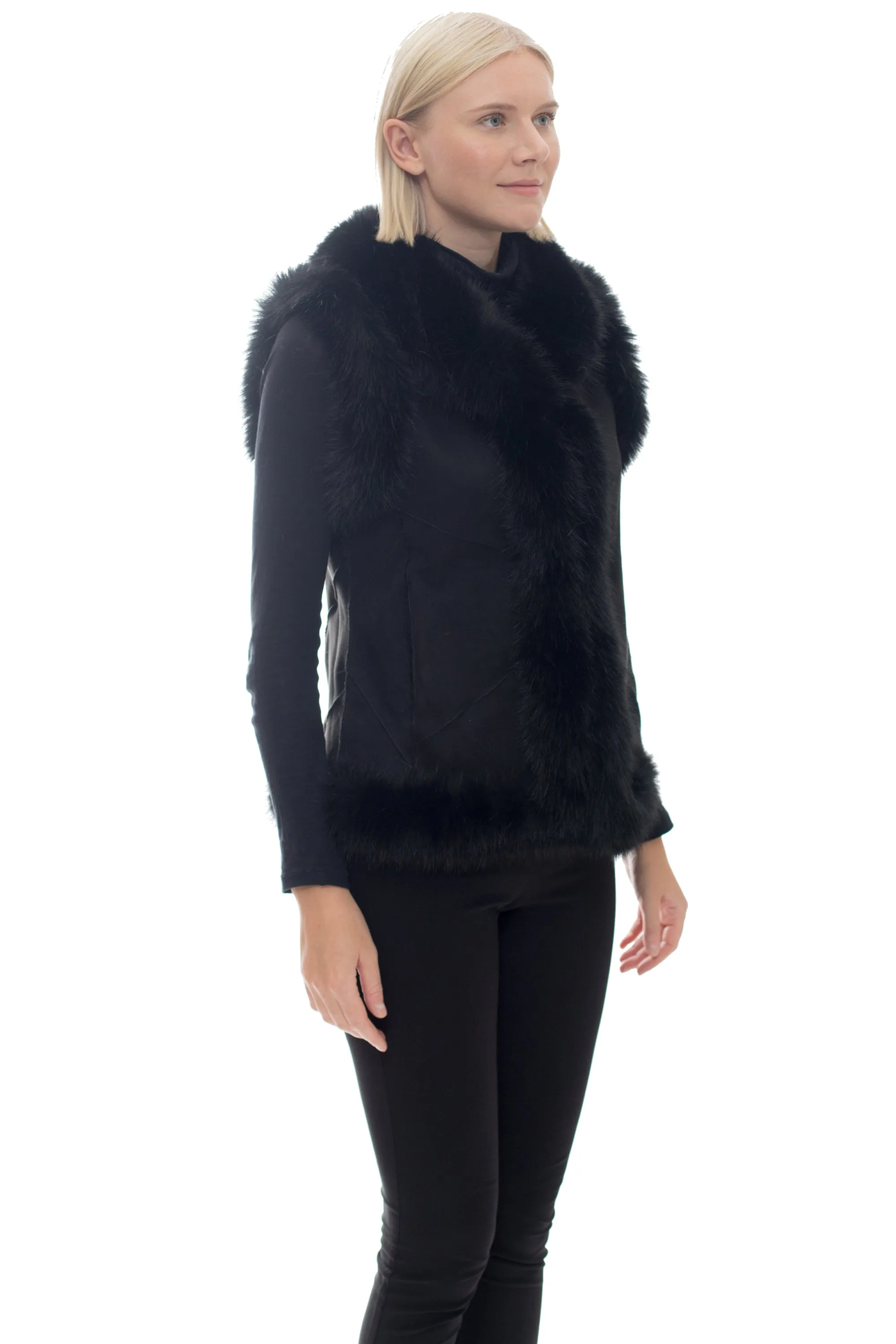 ALPES - Faux Shearling Vest