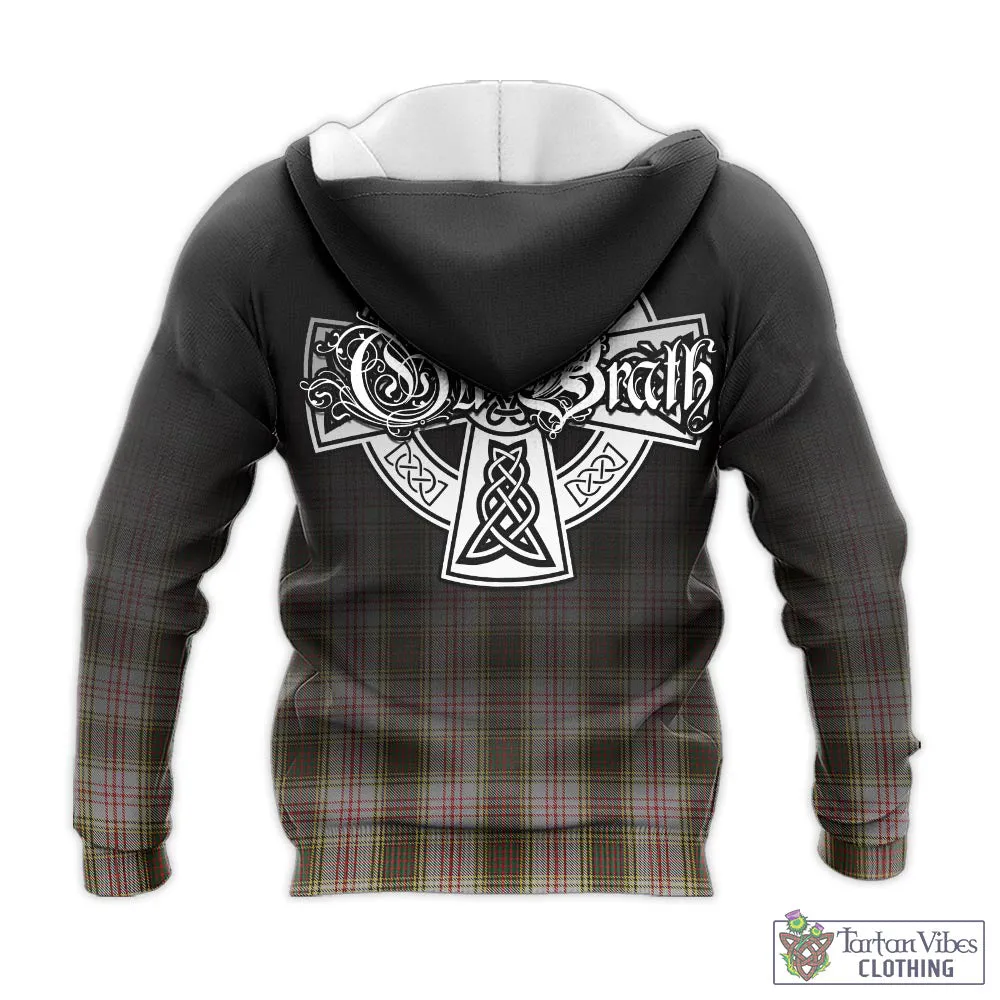 Anderson Dress Tartan Knitted Hoodie Featuring Alba Gu Brath Family Crest Celtic Inspired