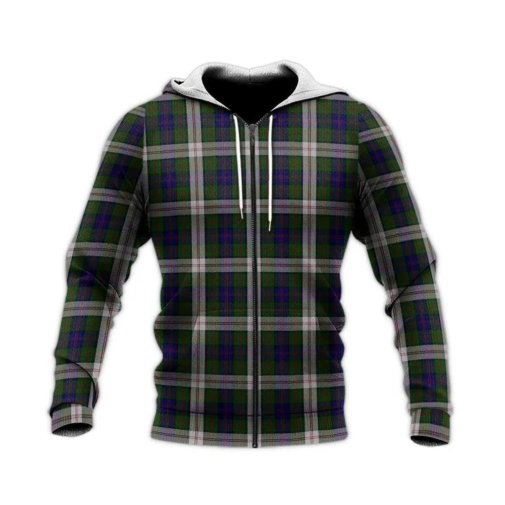 Blair Dress Tartan Knitted Hoodie