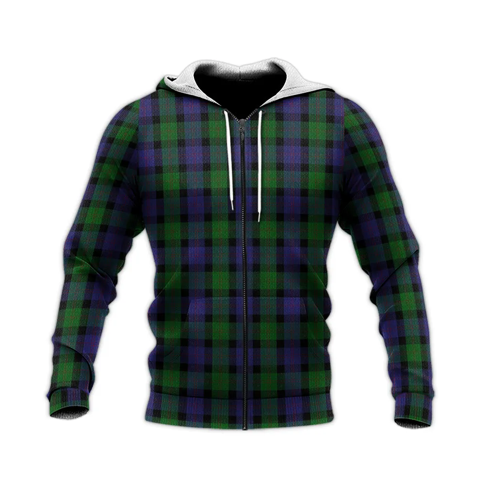 Blair Tartan Knitted Hoodie