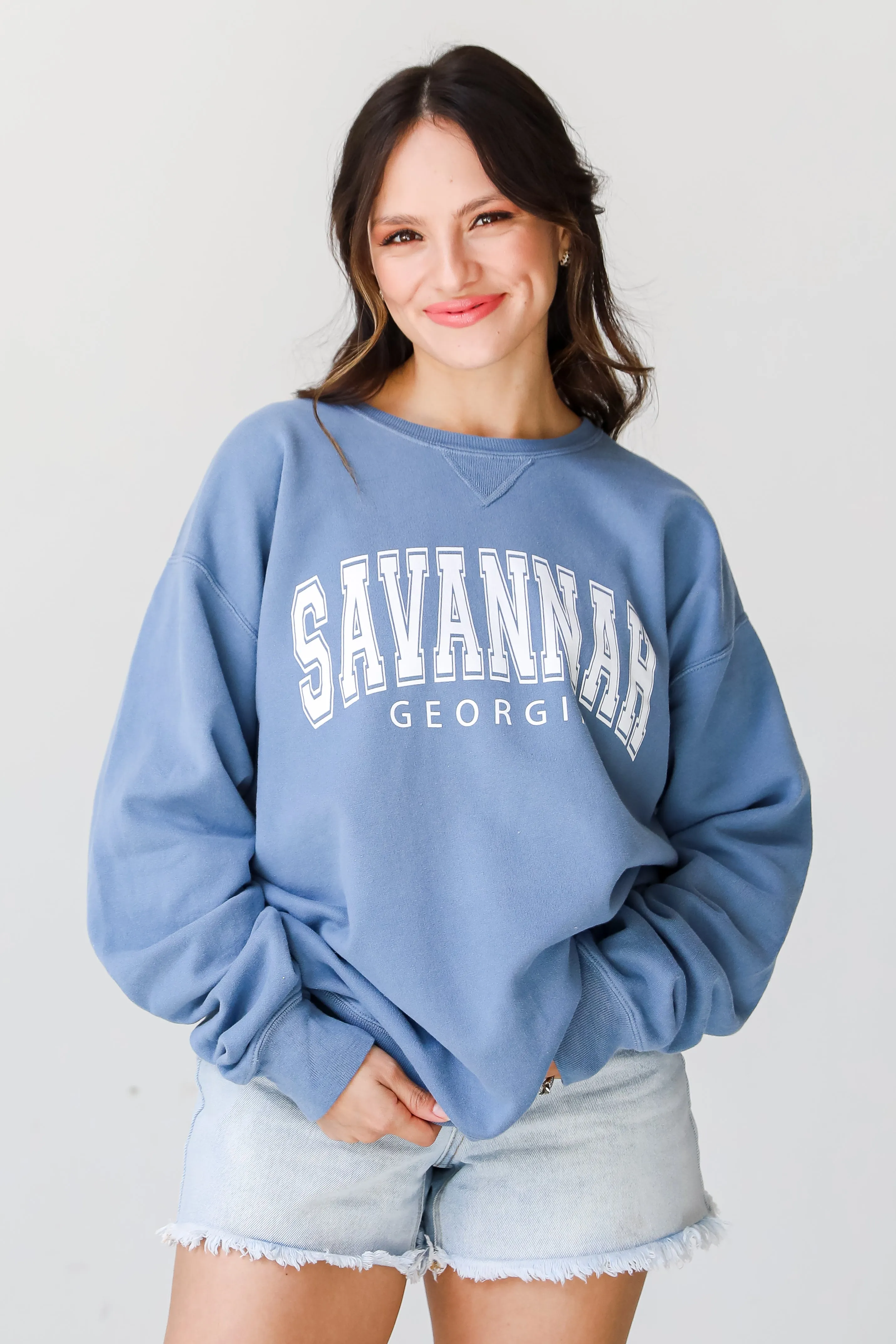 Blue Savannah Georgia Sweatshirt