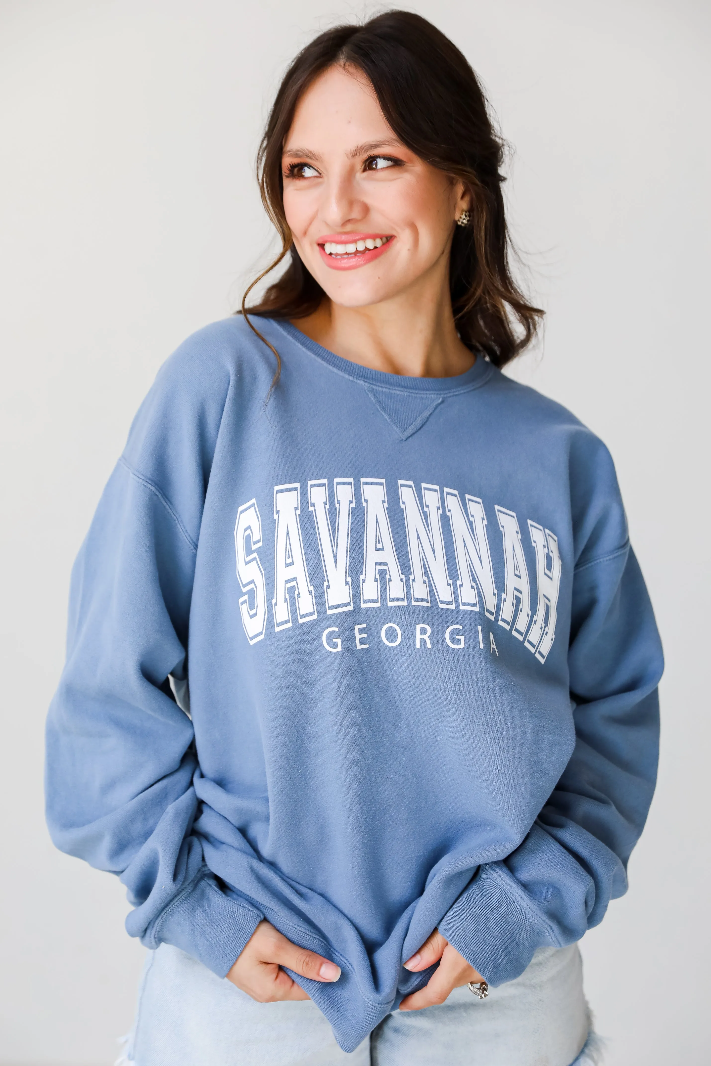 Blue Savannah Georgia Sweatshirt