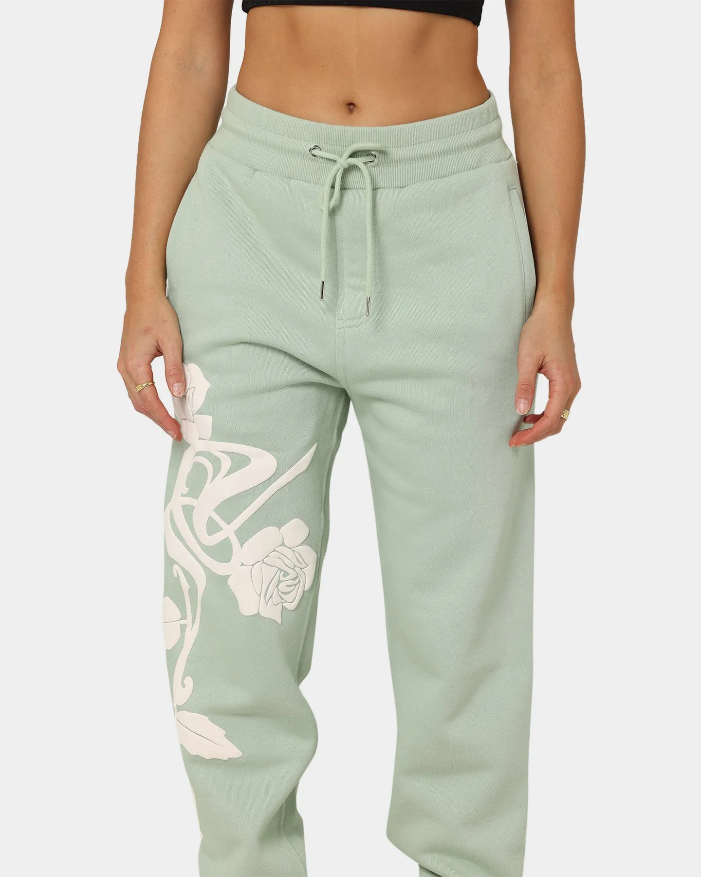 Carre Tourbillion Sweat Pants Sage