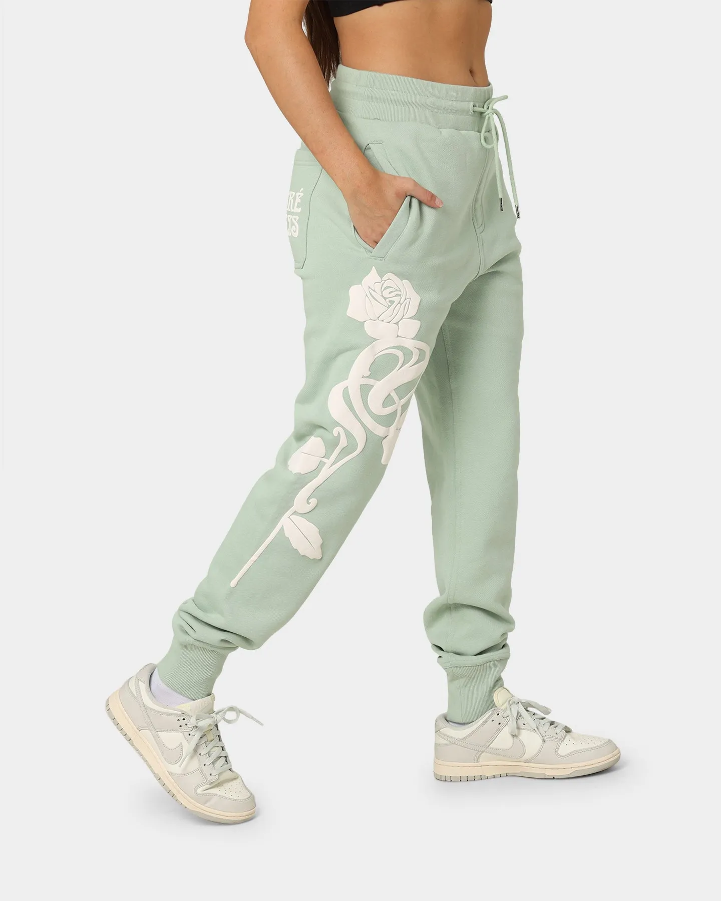 Carre Tourbillion Sweat Pants Sage