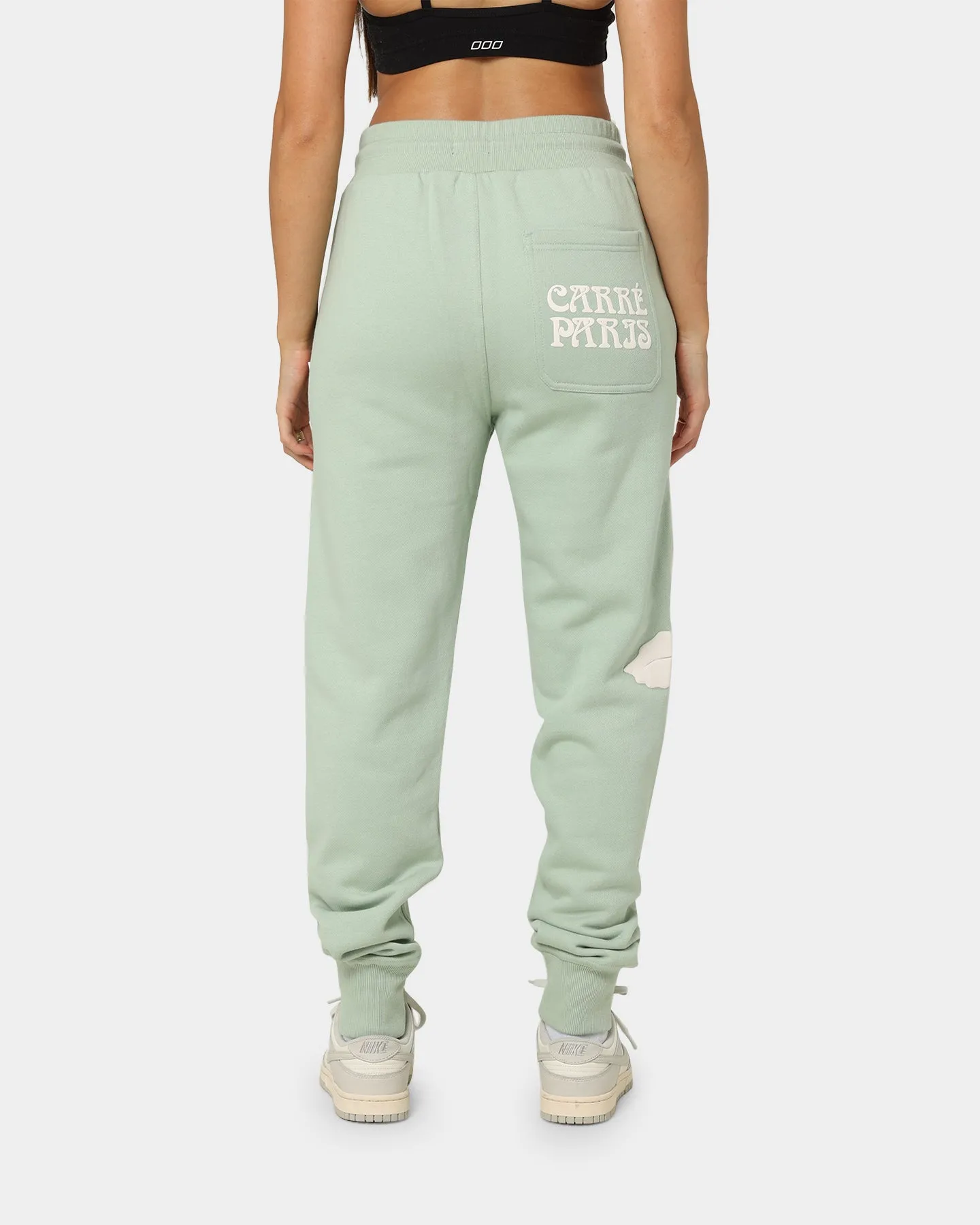 Carre Tourbillion Sweat Pants Sage