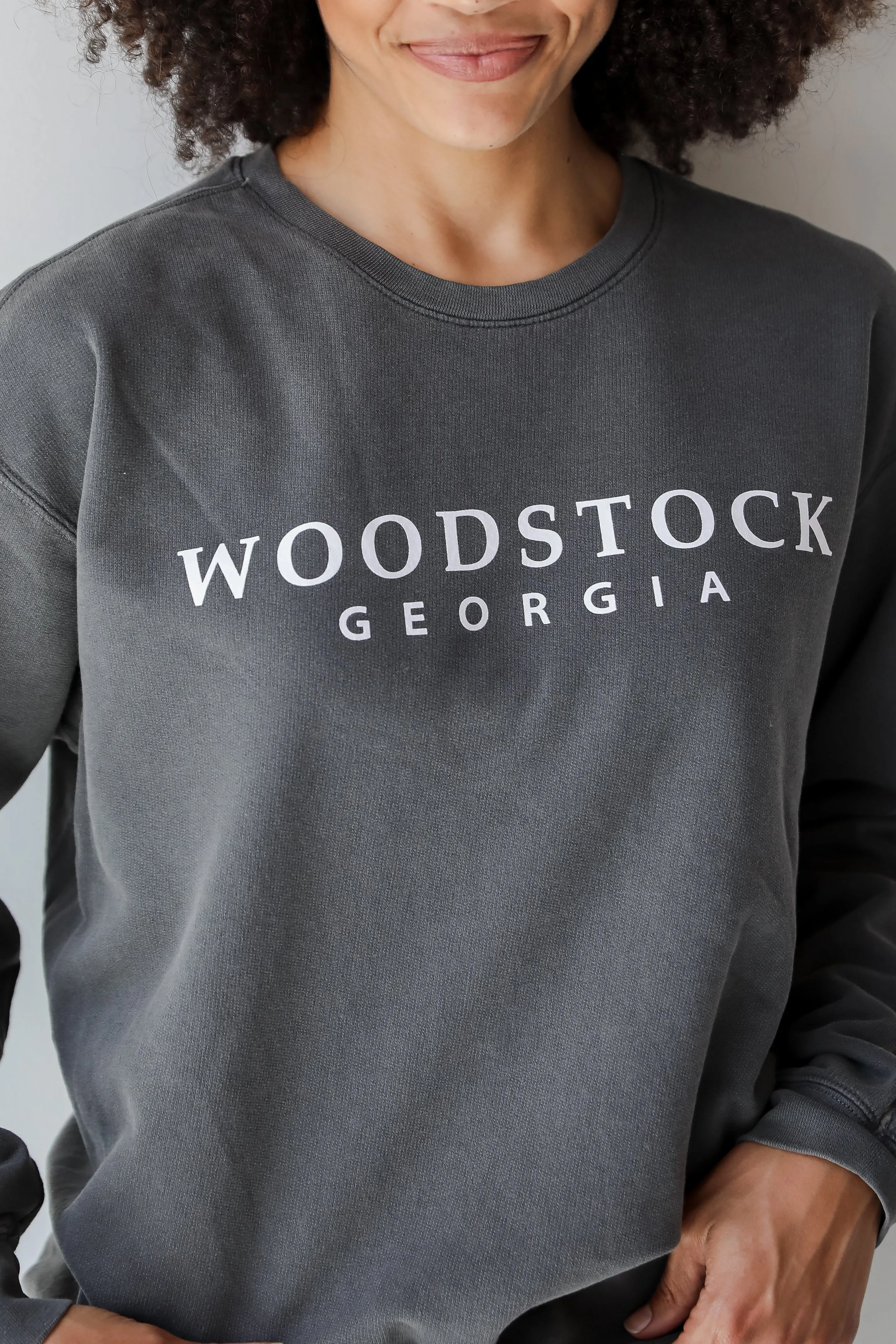 Charcoal Woodstock Georgia Sweatshirt