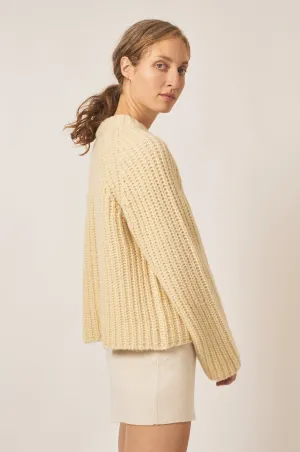 Chunky Rib Cashmere Sweater