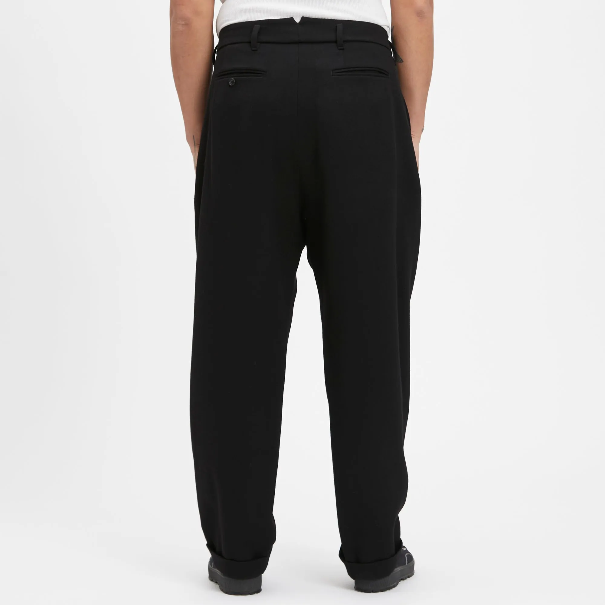 Emilian Pant - Black Wool