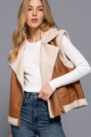 Faux Fur Lined Vest