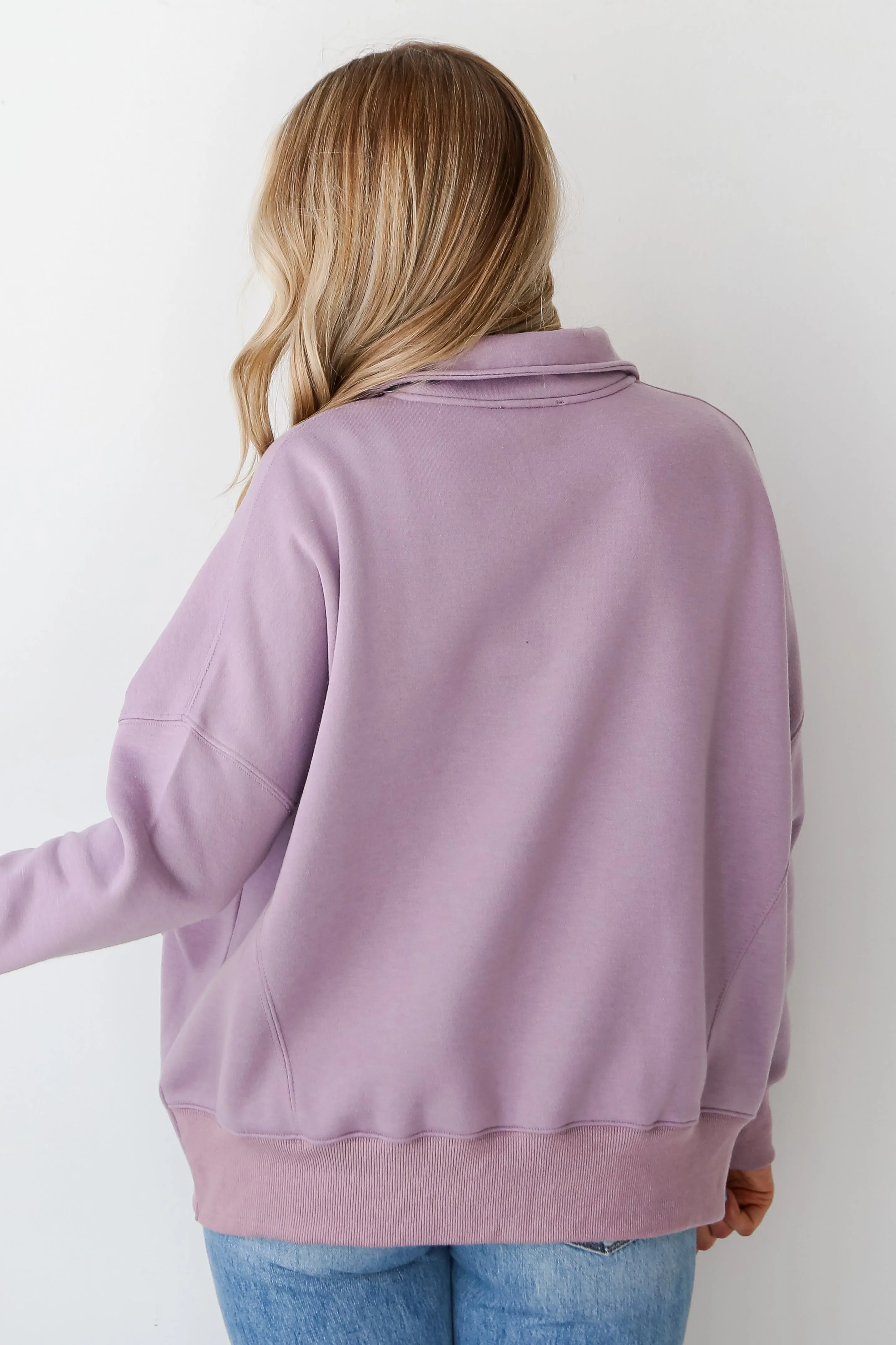 FINAL SALE - Lexi Oversized Fleece Pullover