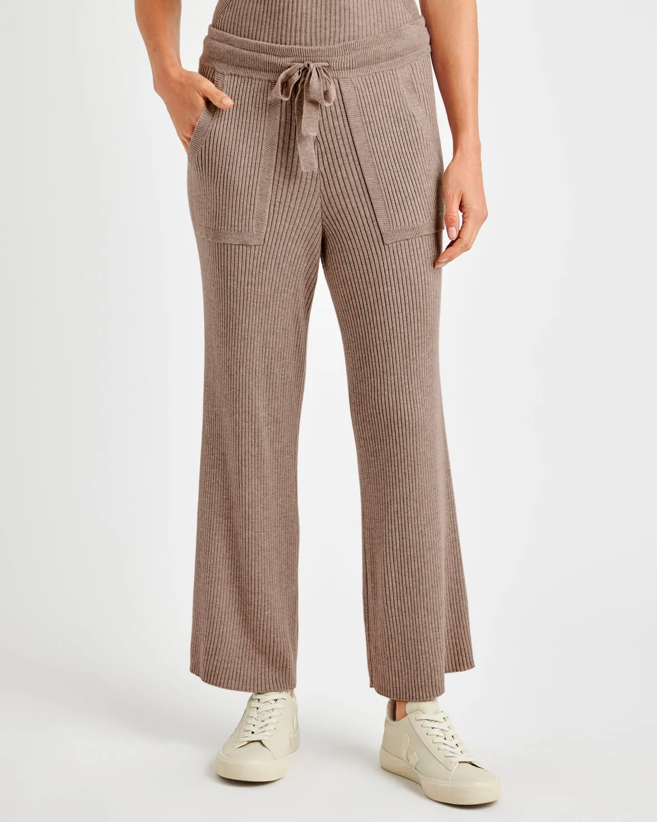 Georgie Cashblend Rib Pant