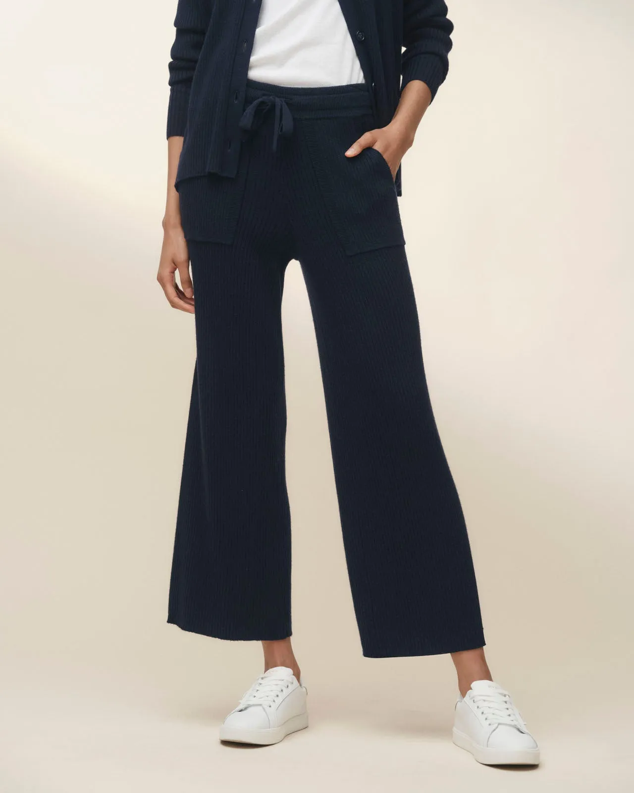 Georgie Cashblend Rib Pant