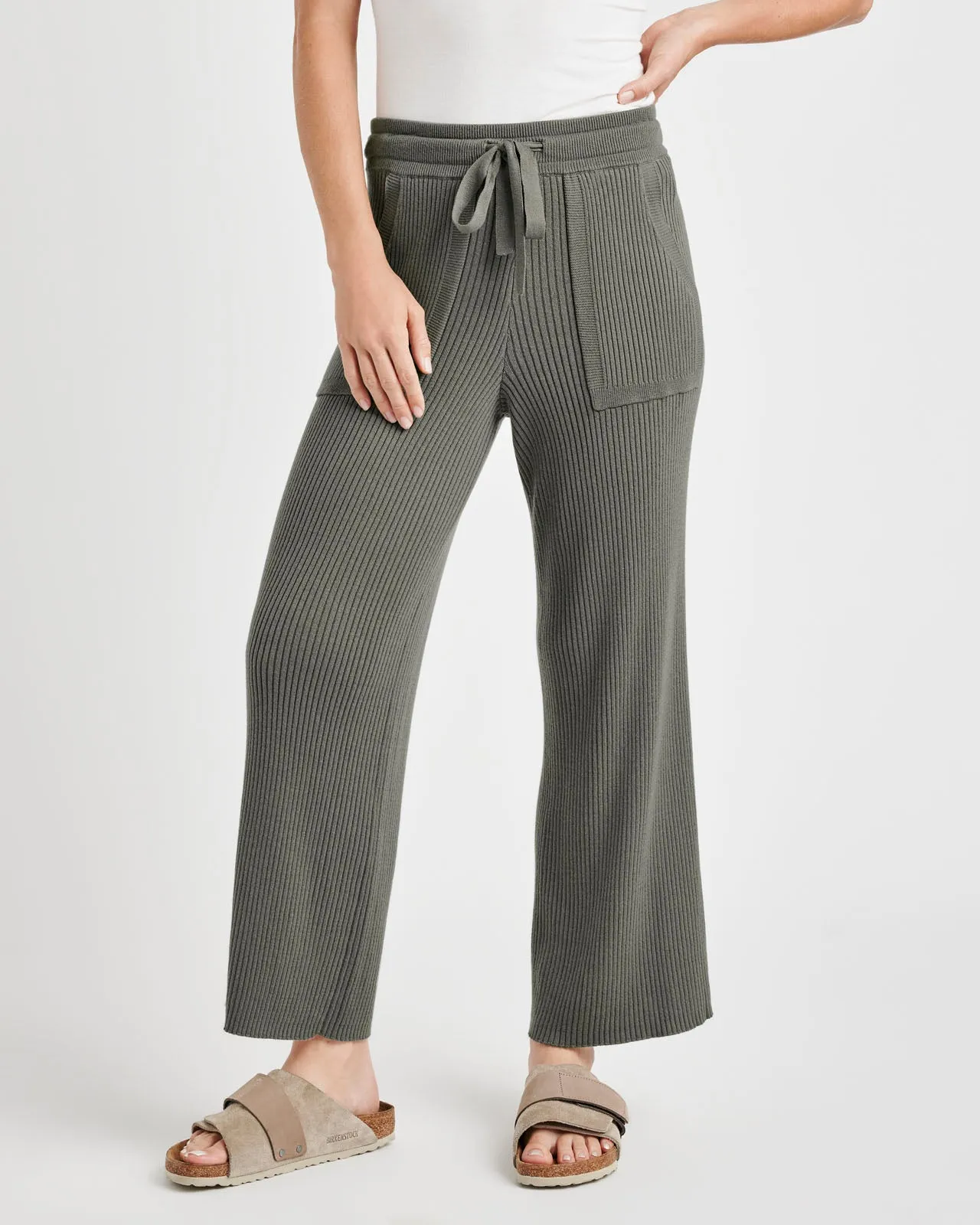 Georgie Cashblend Rib Pant