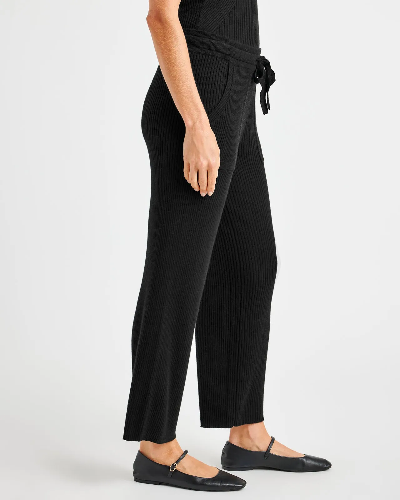 Georgie Cashblend Rib Pant