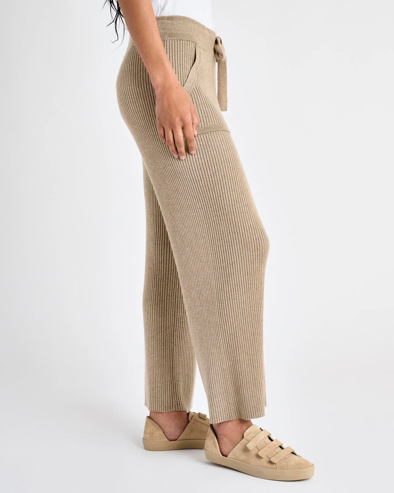 Georgie Cashblend Rib Pant