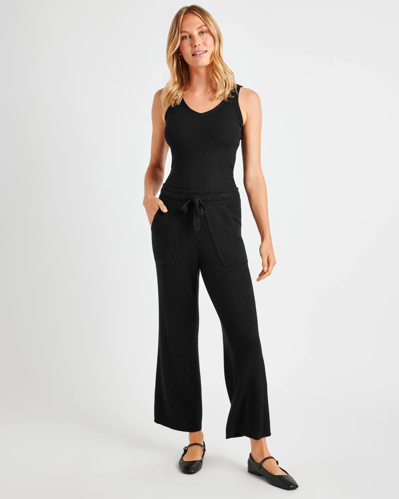 Georgie Cashblend Rib Pant