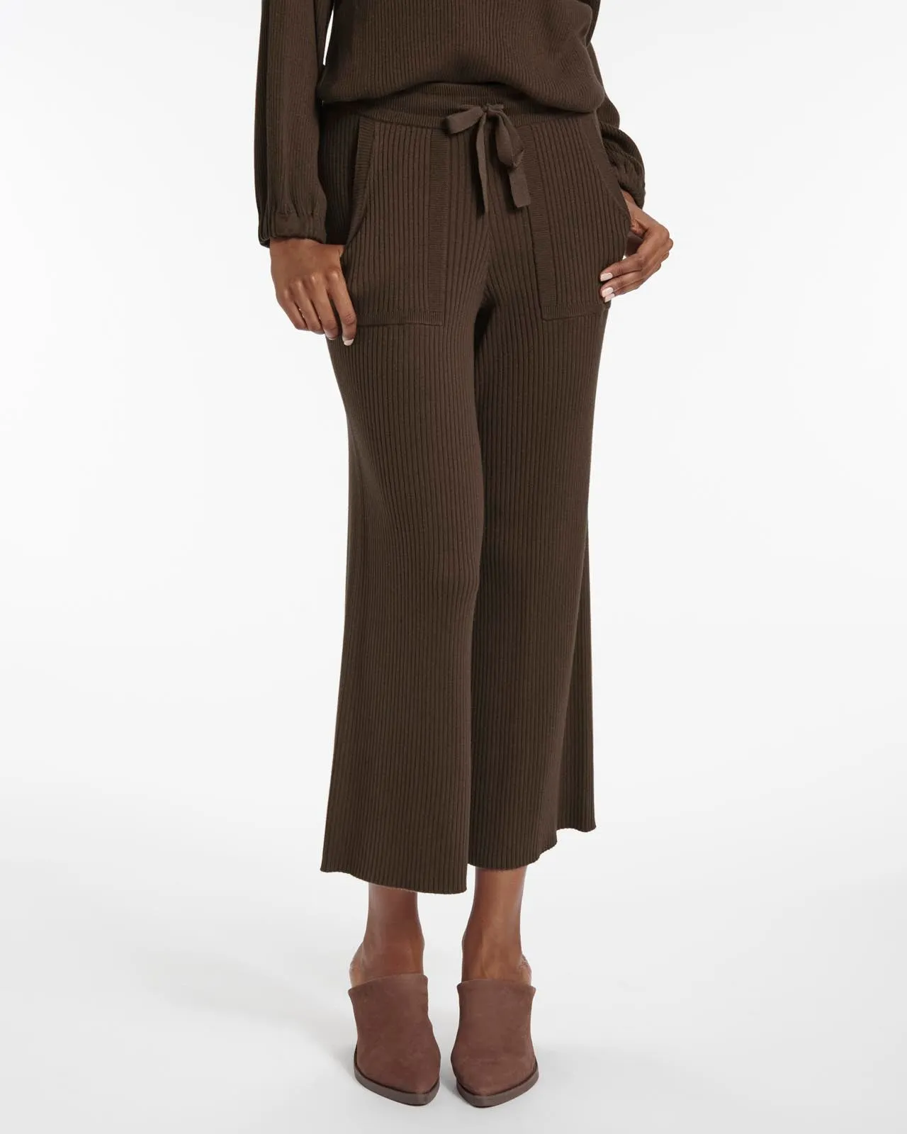 Georgie Cashblend Rib Pant