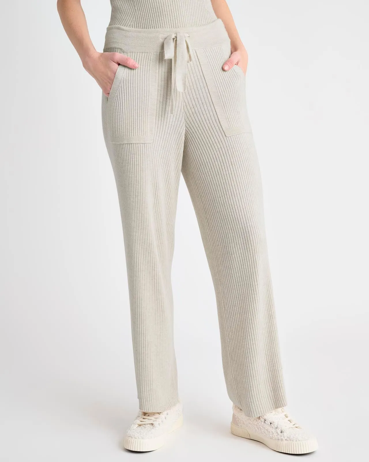 Georgie Cashblend Rib Pant