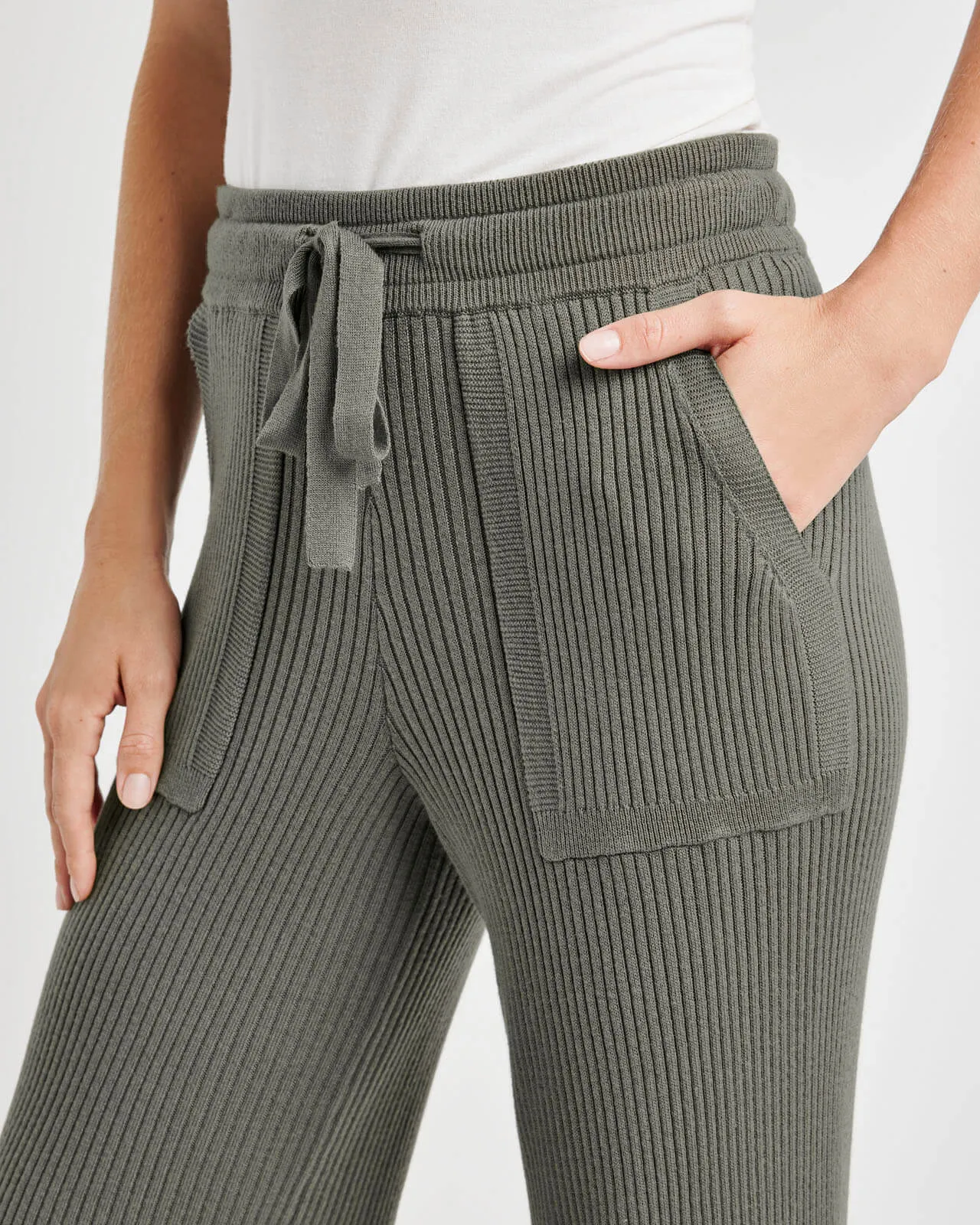 Georgie Cashblend Rib Pant