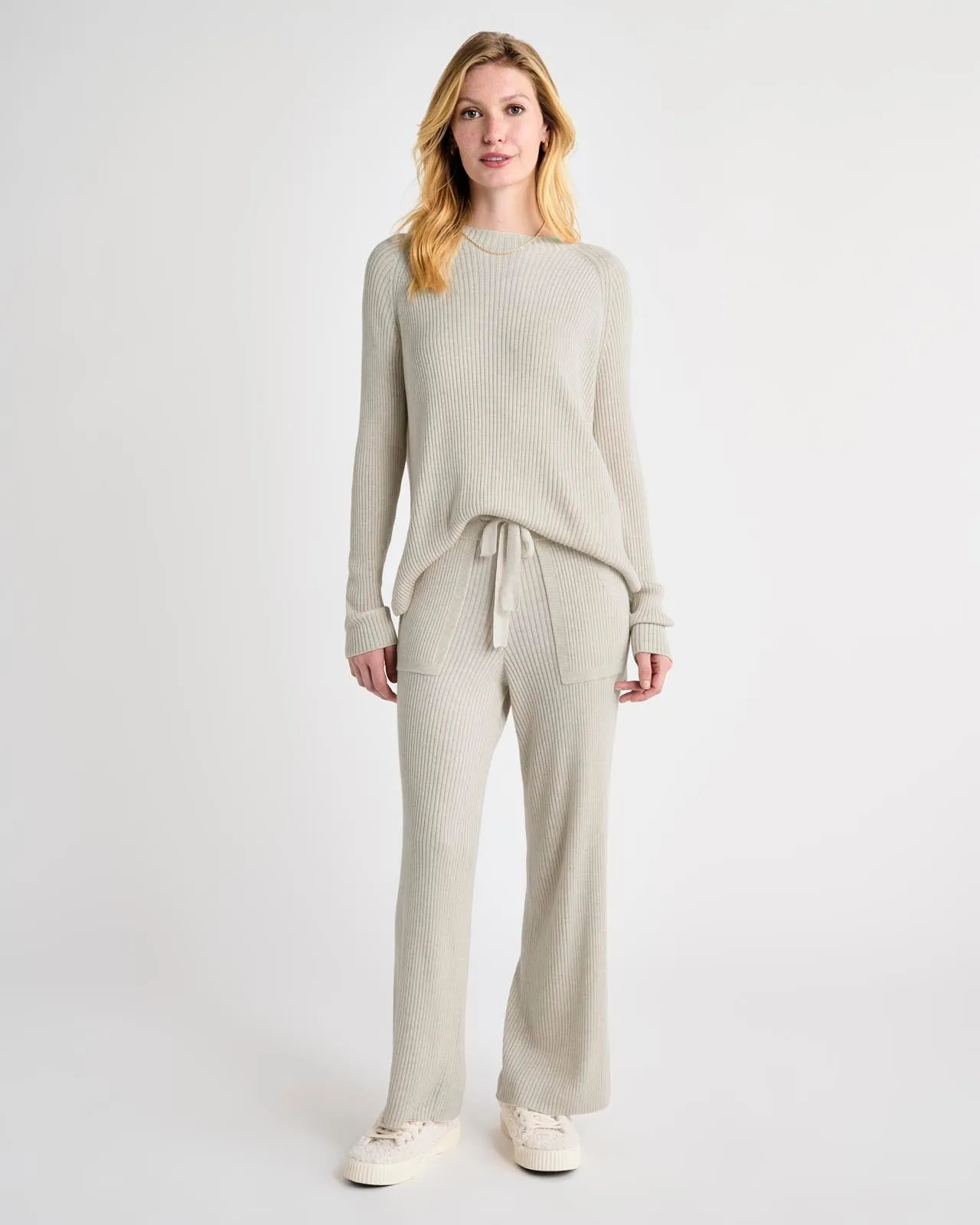 Georgie Cashblend Rib Pant