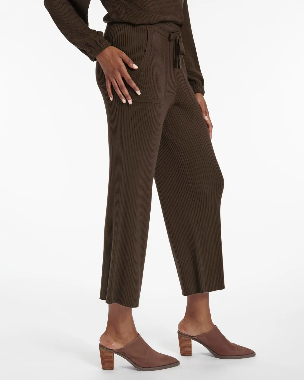 Georgie Cashblend Rib Pant