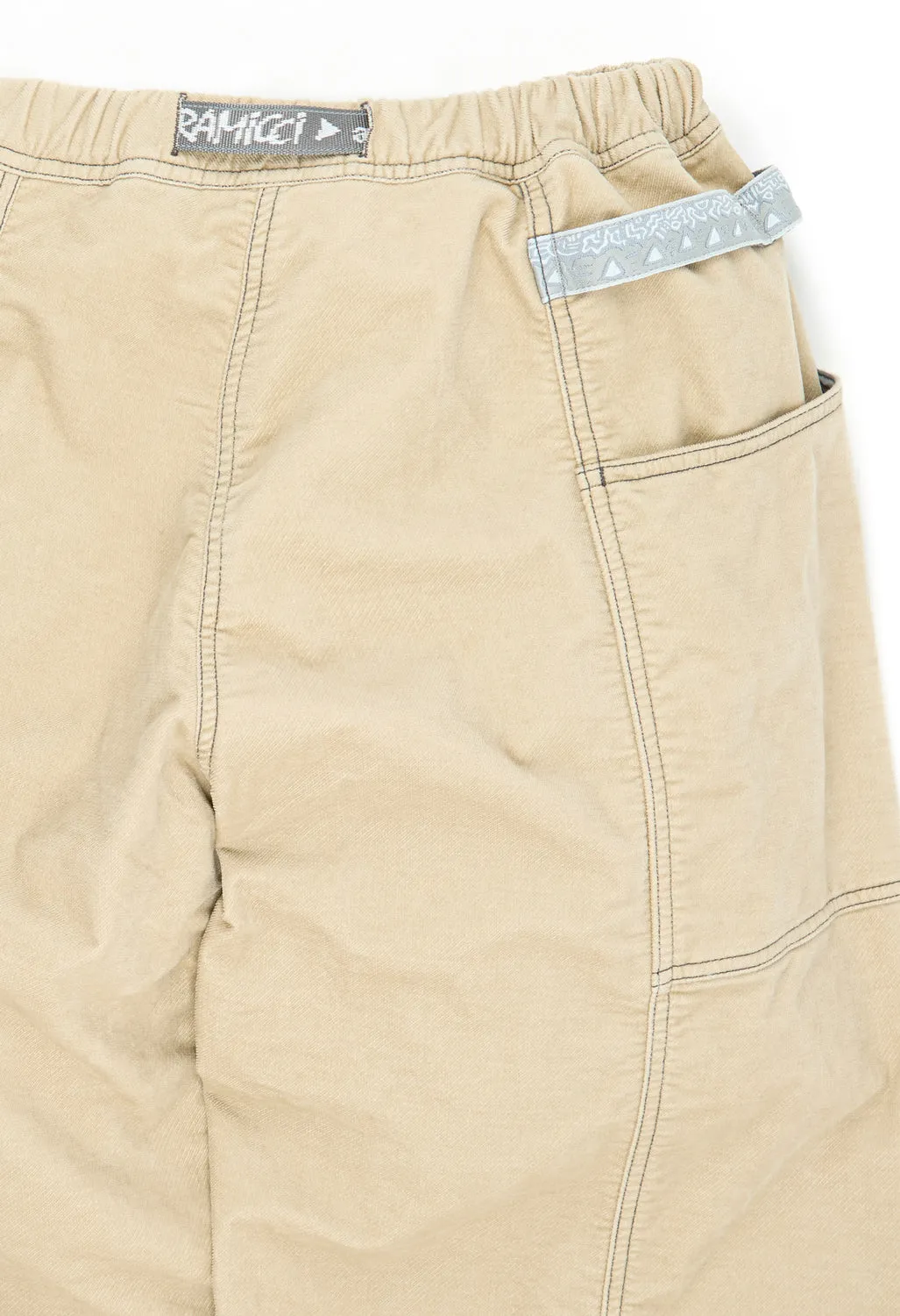 Gramicci x And Wander JQ Tape Corduroy Gadget Pant - BEIGE