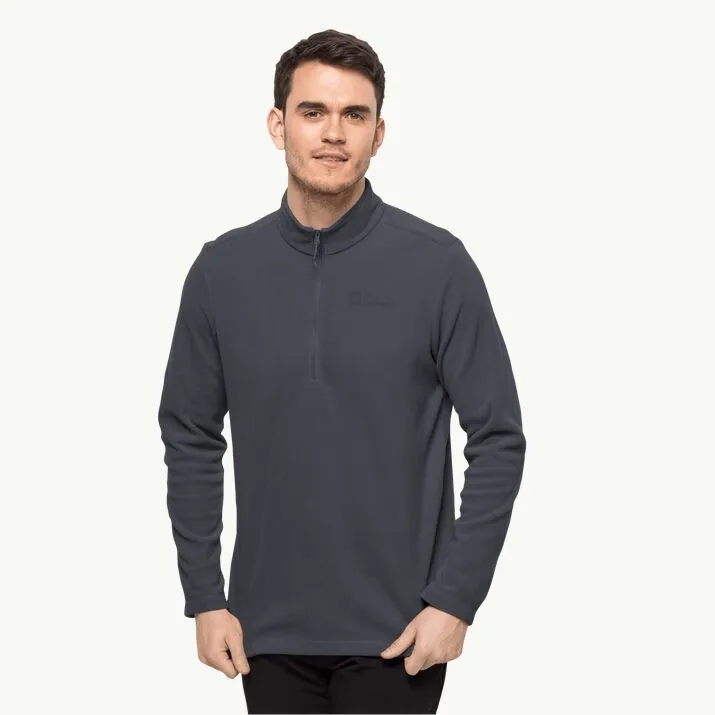 Jack Wolfskin Men's Taunus HZ Fleece Pullover Ebony