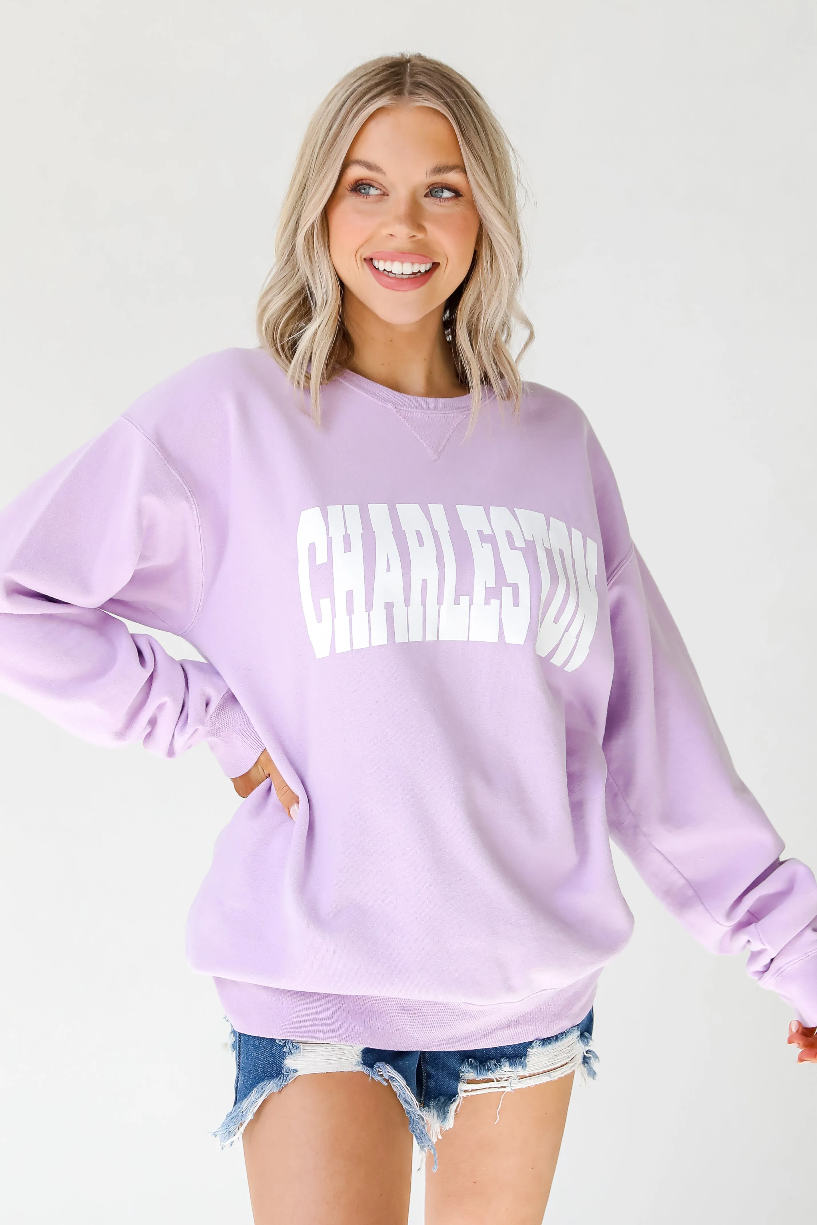 Lavender Charleston Sweatshirt