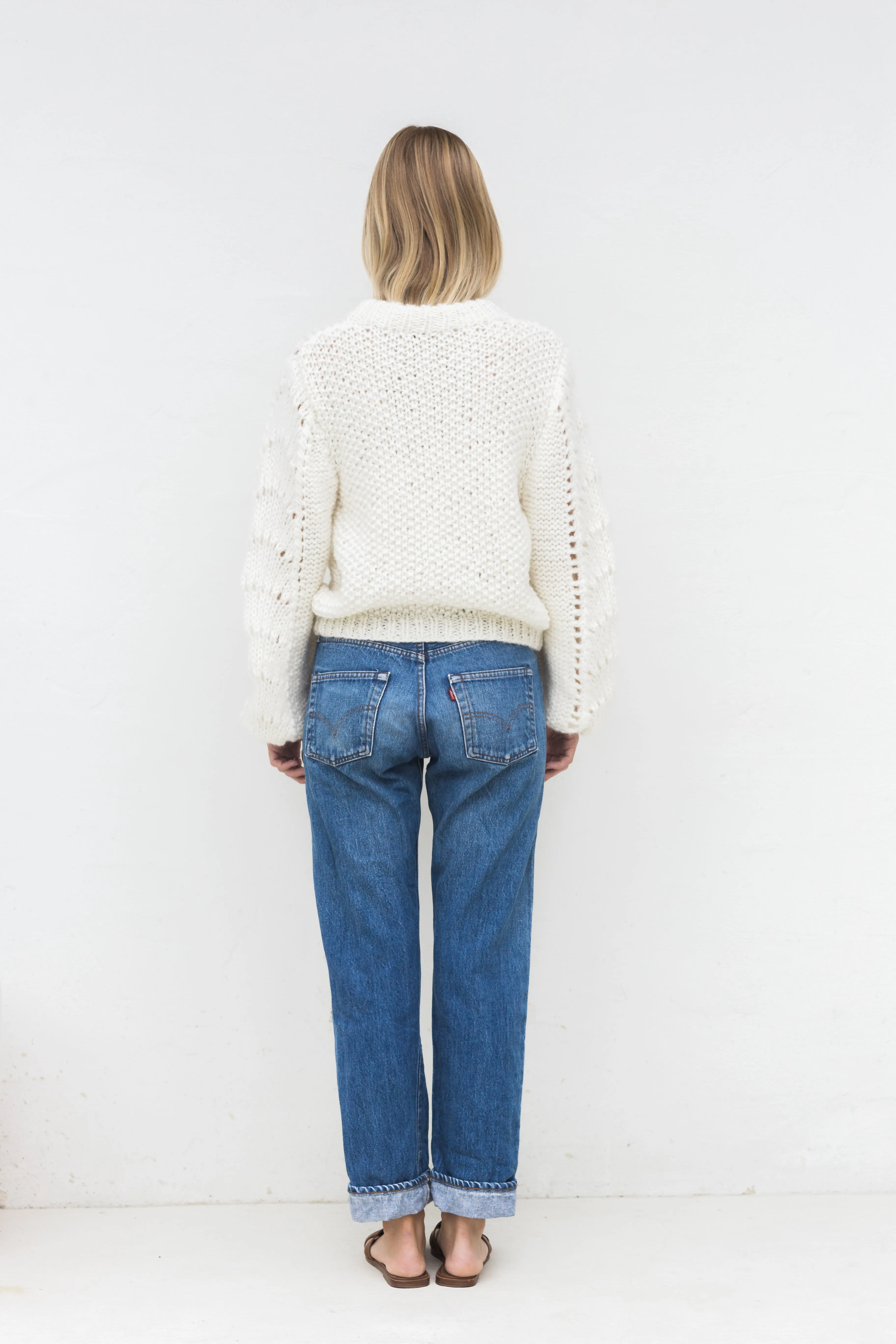 LORA MOHAIR & WOOL SWEATER