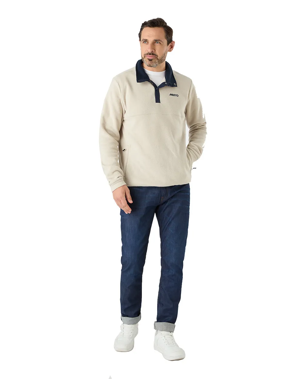 Musto Mens Classic Fleece Pullover