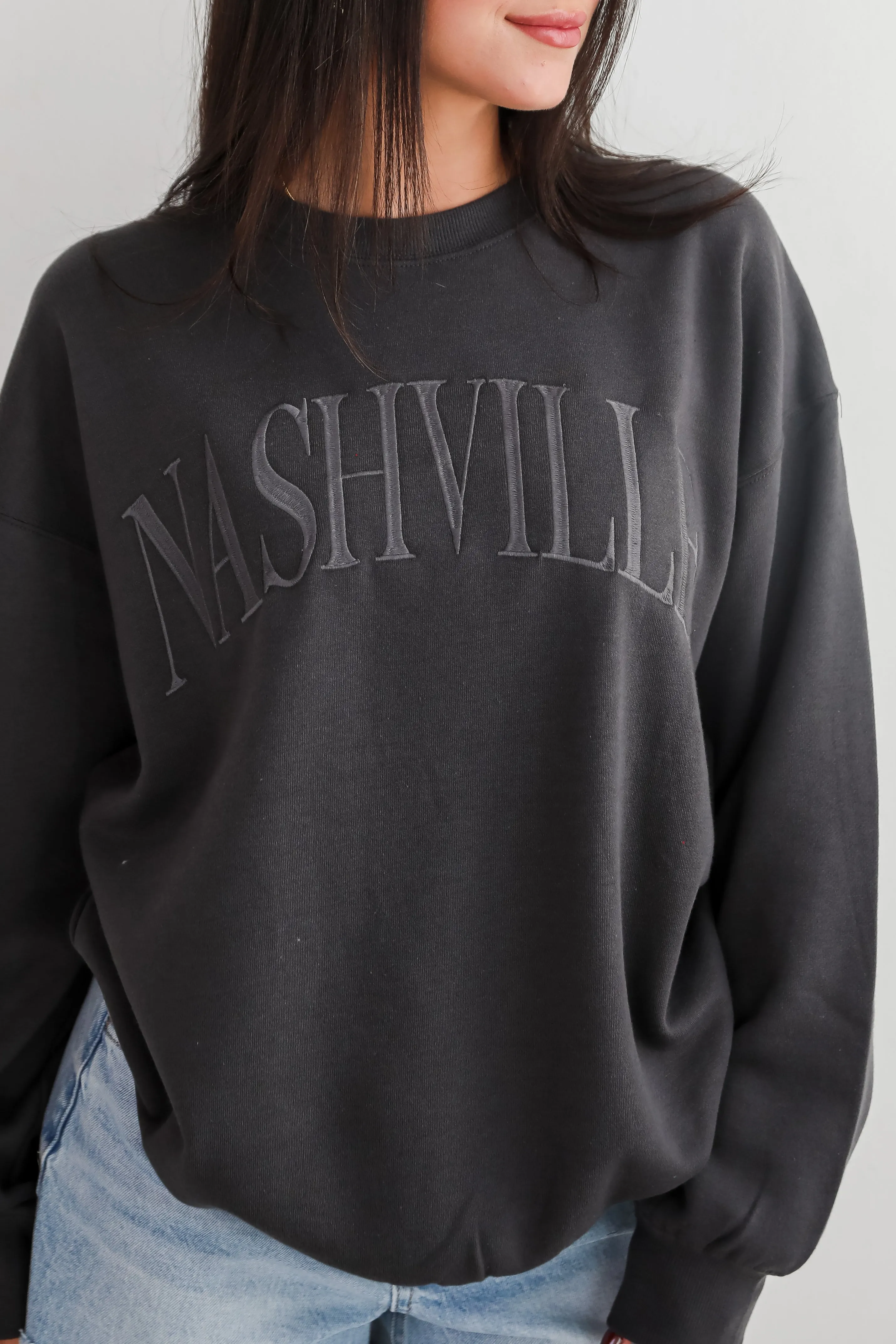 Nashville Embroidered Sweatshirt