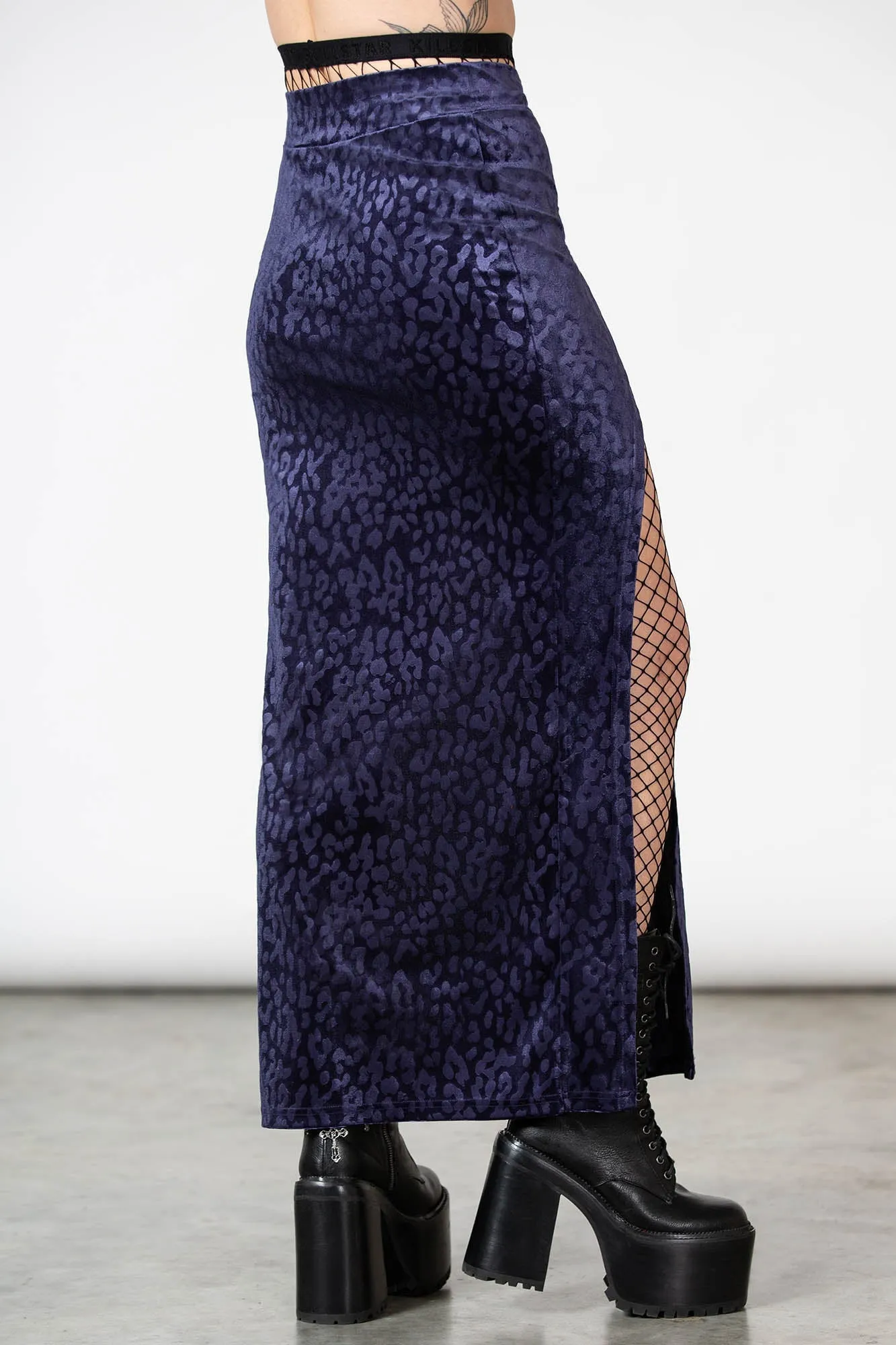 Nine Lives Skirt [PLUM]