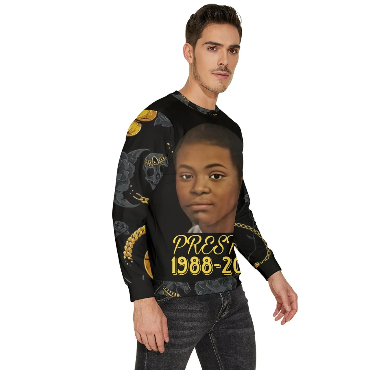 Preston Black & Gold Valure Sweatshirt