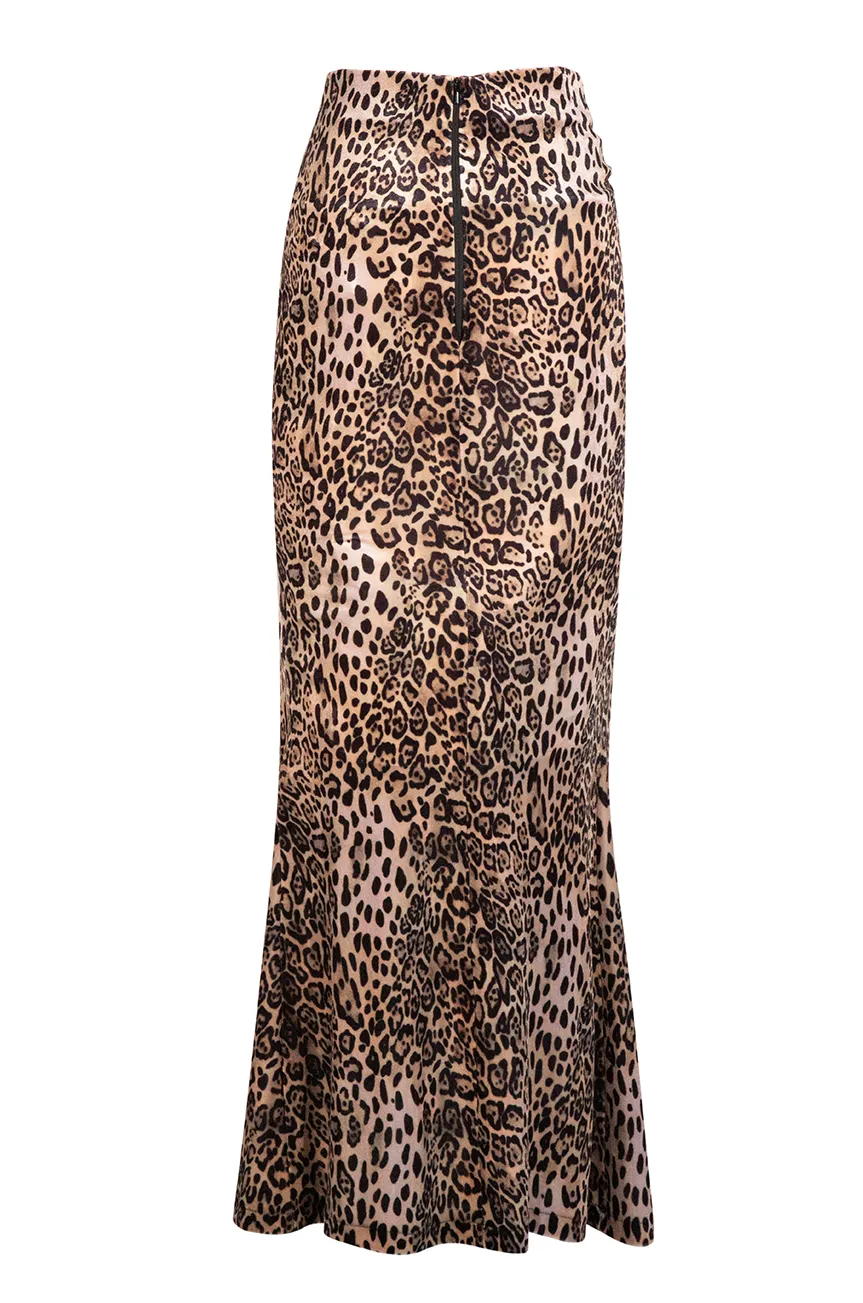 Queen Of The Jungle Maxi Skirt