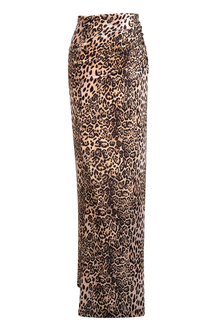 Queen Of The Jungle Maxi Skirt