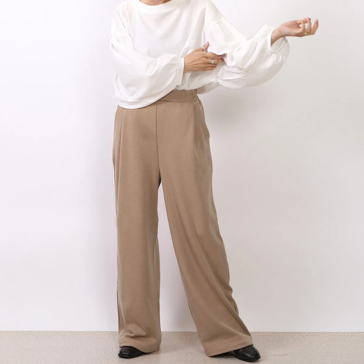 SATO | Fleece Lined Wide Pants