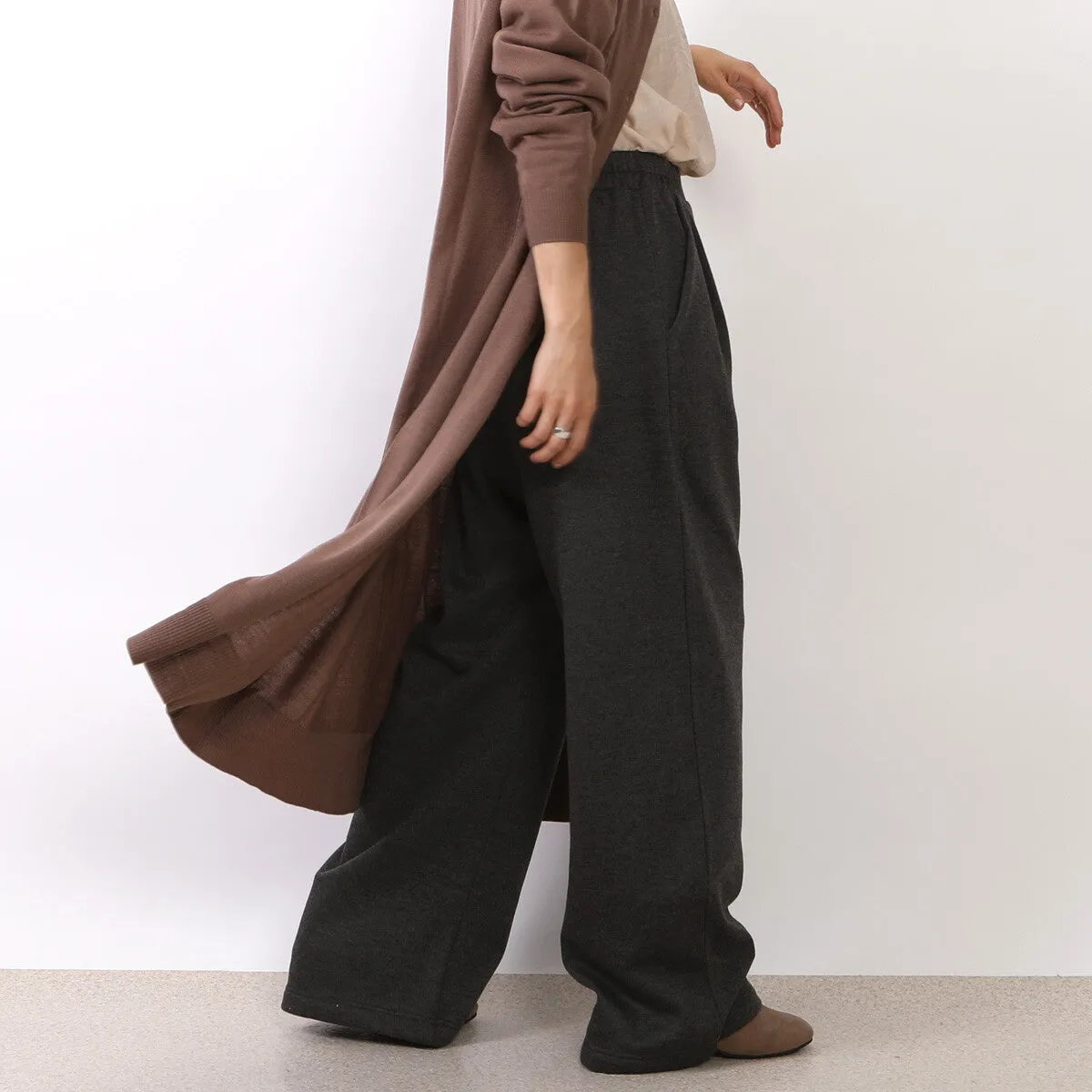 SATO | Fleece Lined Wide Pants