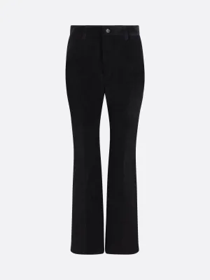 Straight-Leg Corduroy Pants