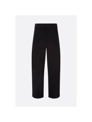 Straight-Leg Corduroy Trousers