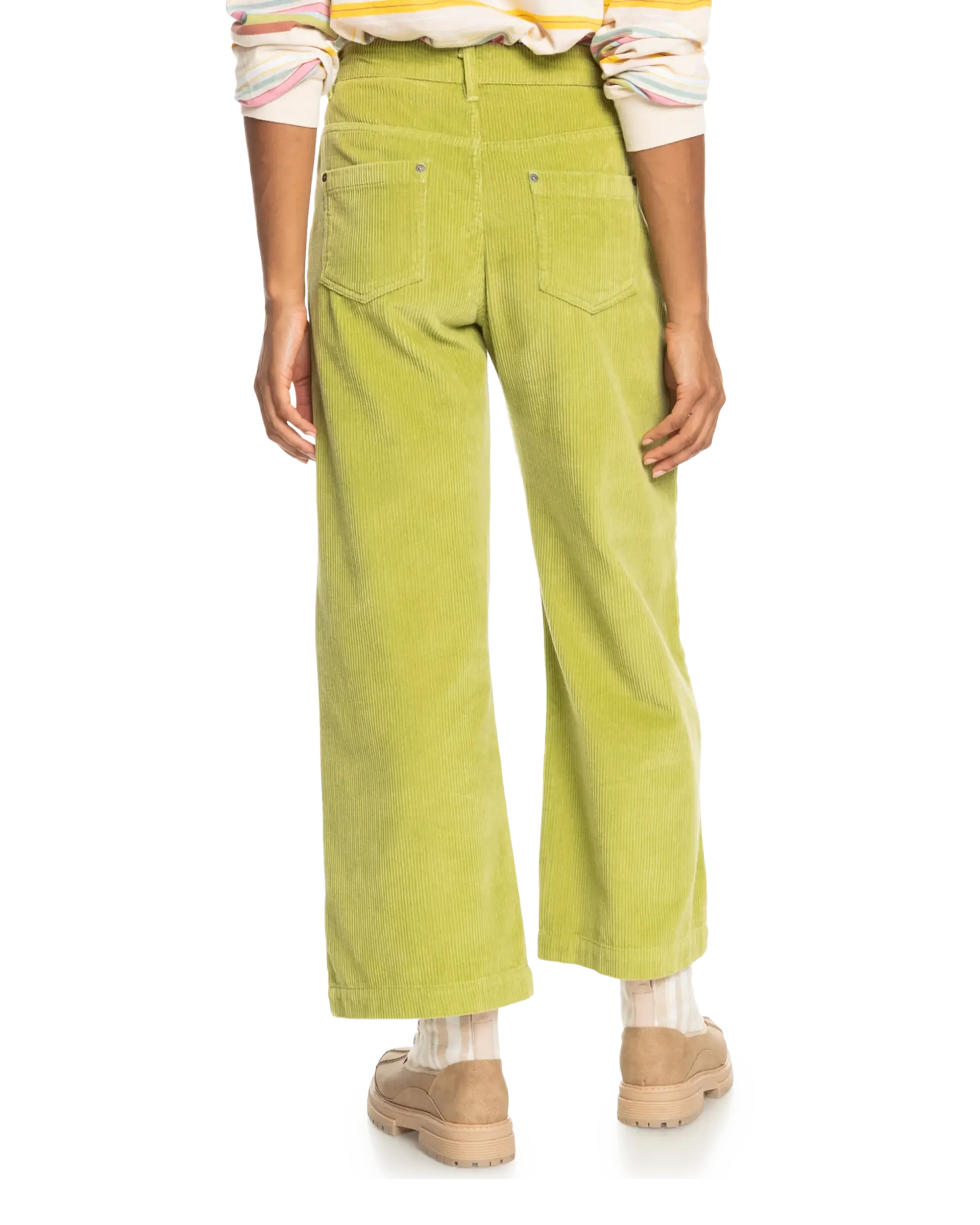 Surf On Cloud Corduroy Trousers in Fern