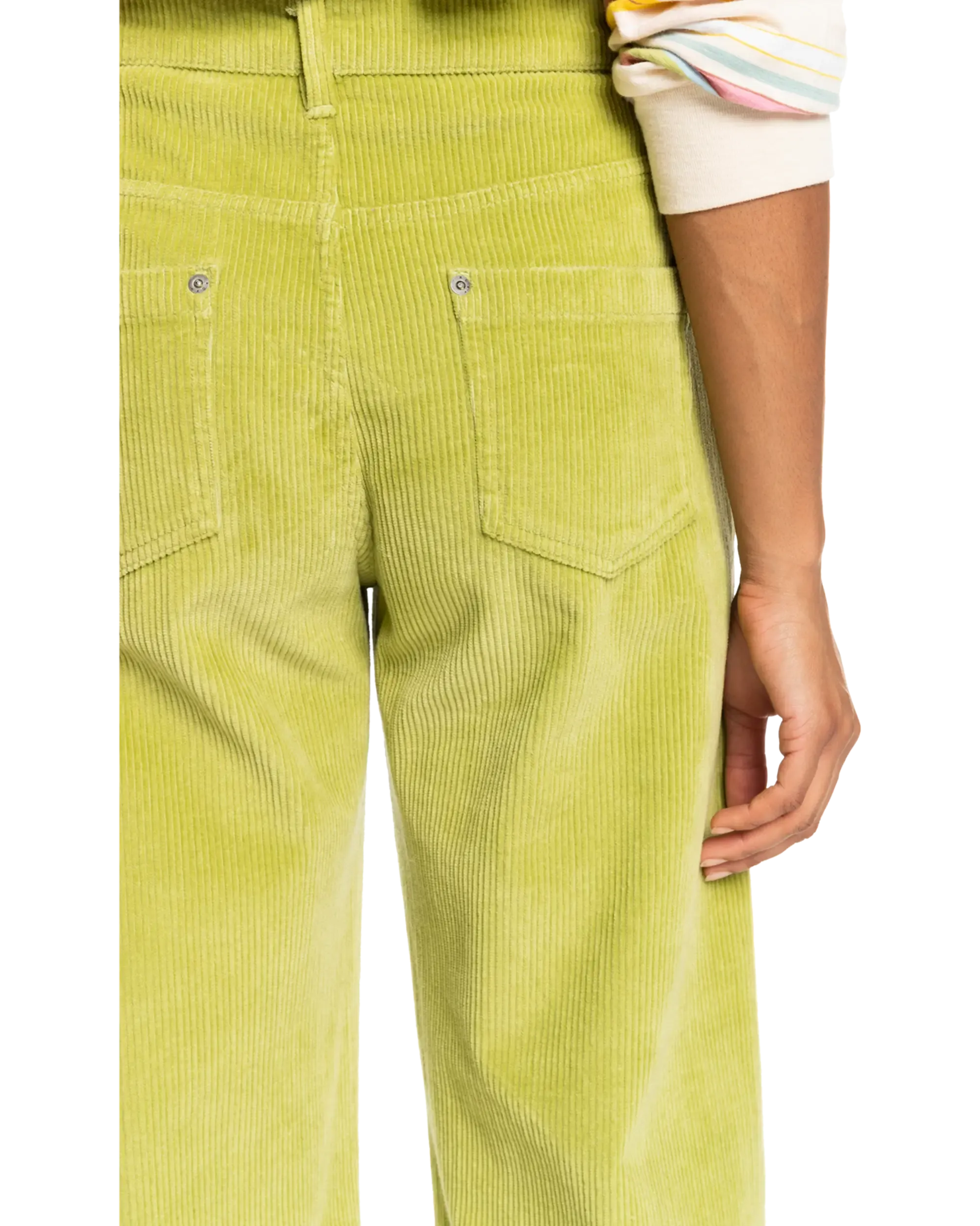 Surf On Cloud Corduroy Trousers in Fern