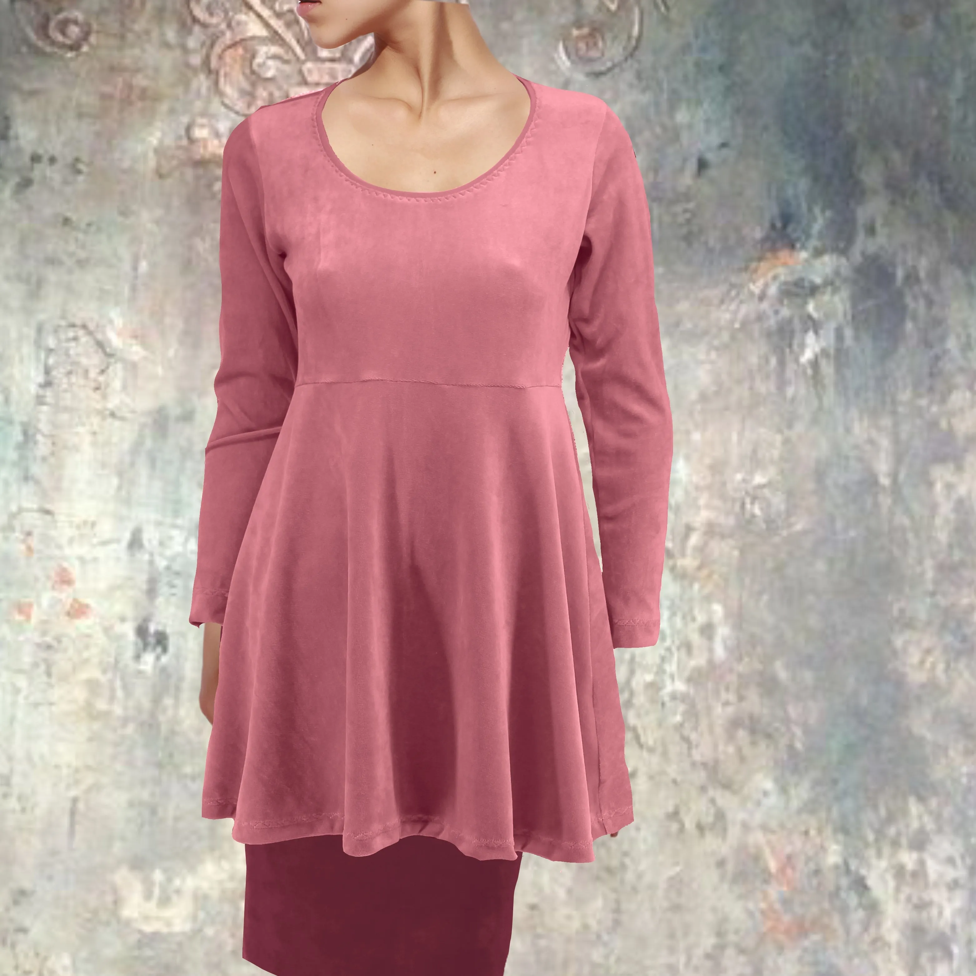 Tuniek van nicky velours/ Velvet tunic