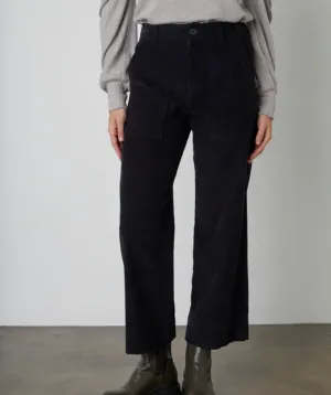 Velvet Vera Corduroy Trousers Black