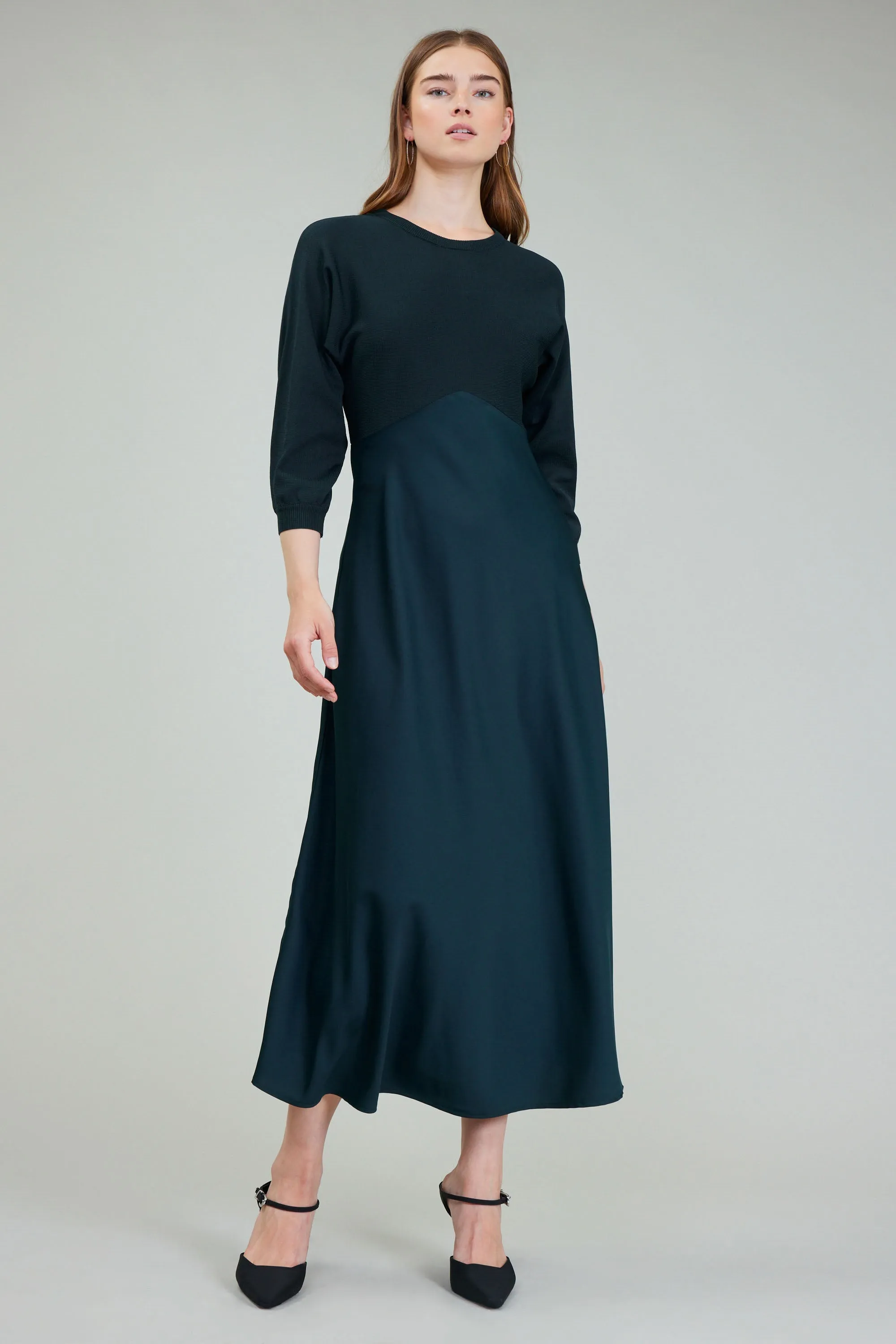 Vienna Knit Midi Dress