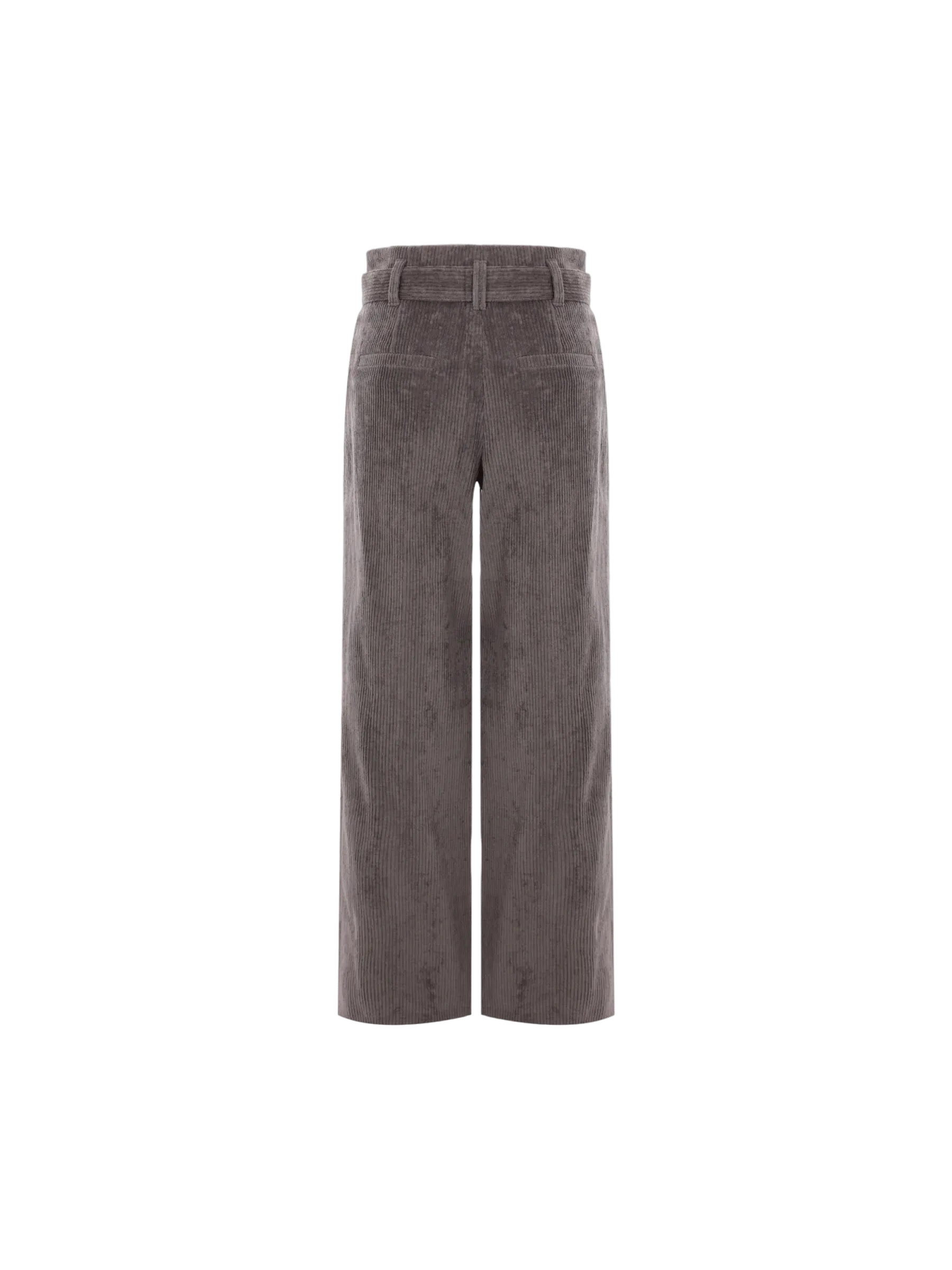 Wide-Leg Corduroy Pants