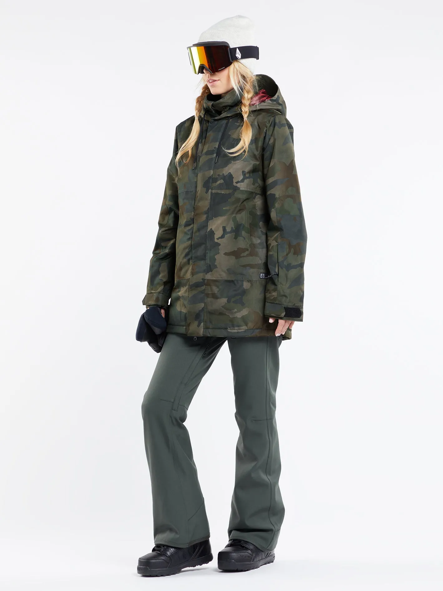 Womens Paxson 2L Tds Infrared Parka - Cloudwash Camo